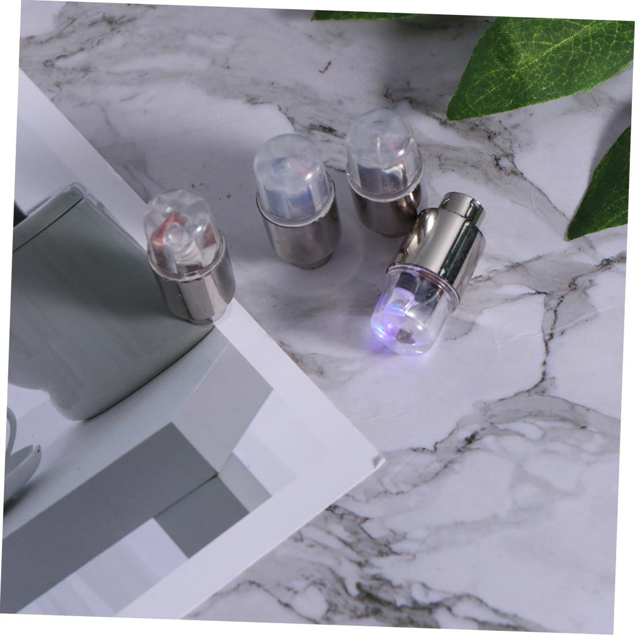 Gatuida 36pièces Caps Lumineux De Nuit pour Jantes De Et Voiture Feux Décoratifs De Valve De Pneus