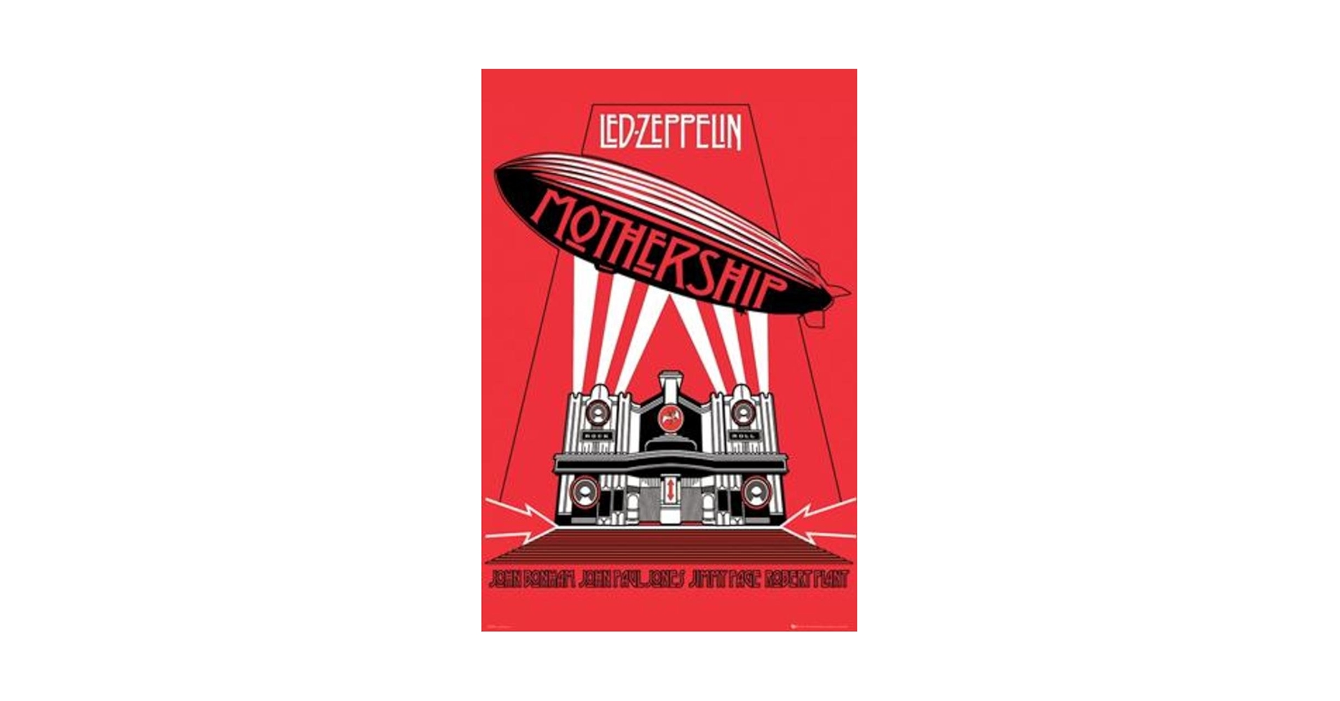 LED-ZEPPELIN MOTHERSHIP オリジナル両面ポスター LED-ZEPPELIN MOTHERSHIP オリジナル両面ポスター Amazon.com