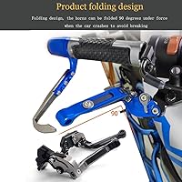 Vista 3 de PRASHANT Motorcycle Clutch Lever and Brake for XJ6N XJ6 2009-2015 Motorcycle CNC Brakes Adjustable Folding Extendable Clutch Brake Handle Levers