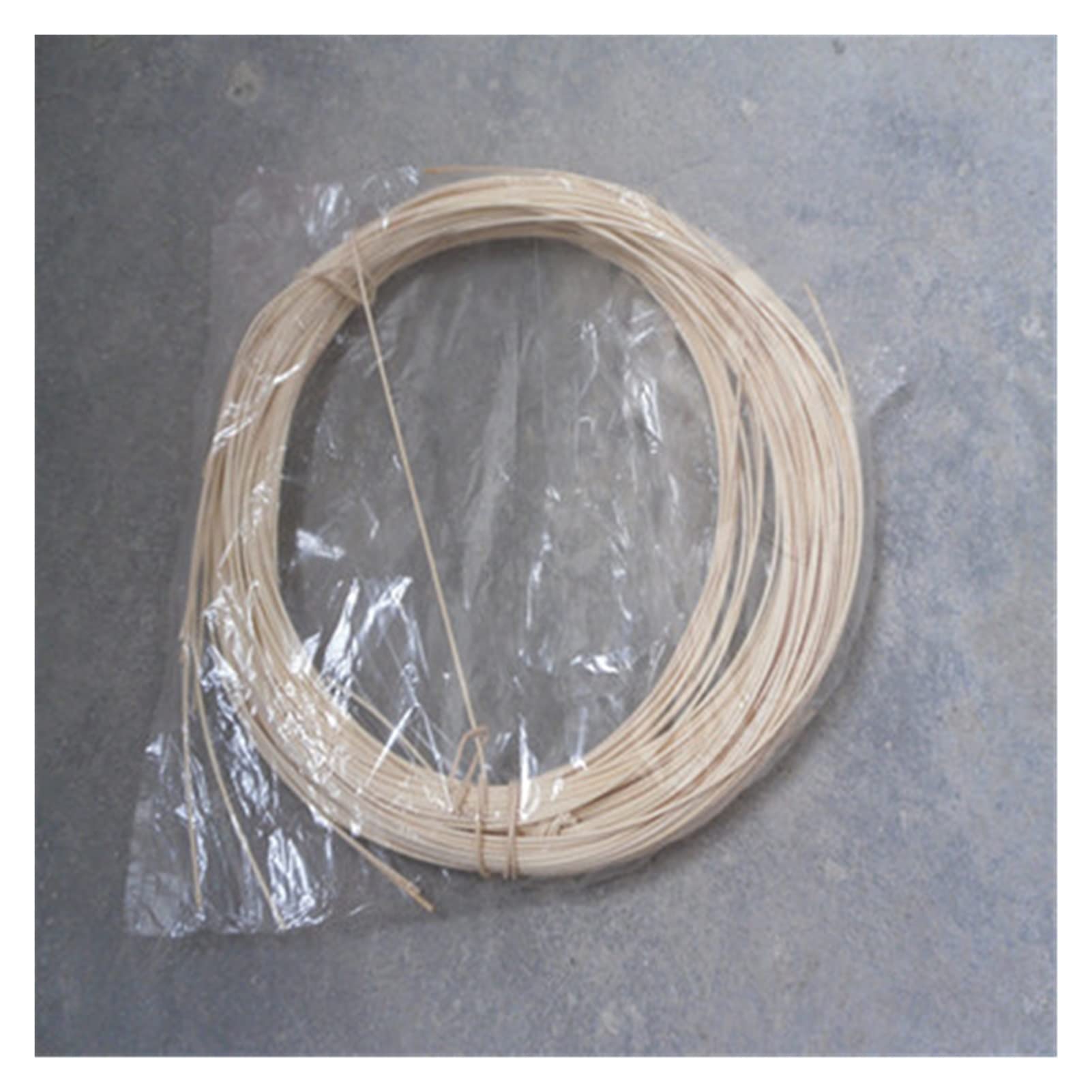 JIACHENGAT 500g/Pack Indonesian Rattan Cane Stick Furniture Weaving Material Outdoor Chair Basket Natural Color 1.2mm 1.5mm 2mm 2.5mm Beach Style Diy Summer Cool Boho Fabric (Color : 2.5mm 500gram)