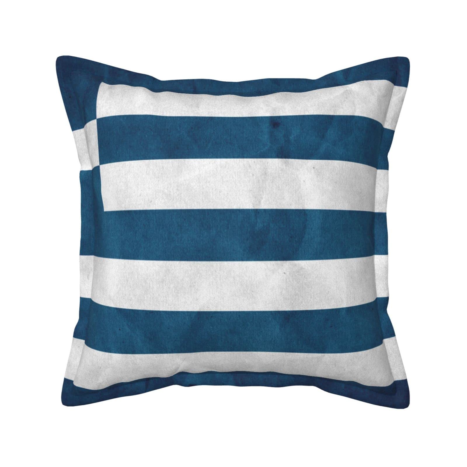 Housse de coussin drapeau grec en cuir pour sublimer votre canapé 45cm