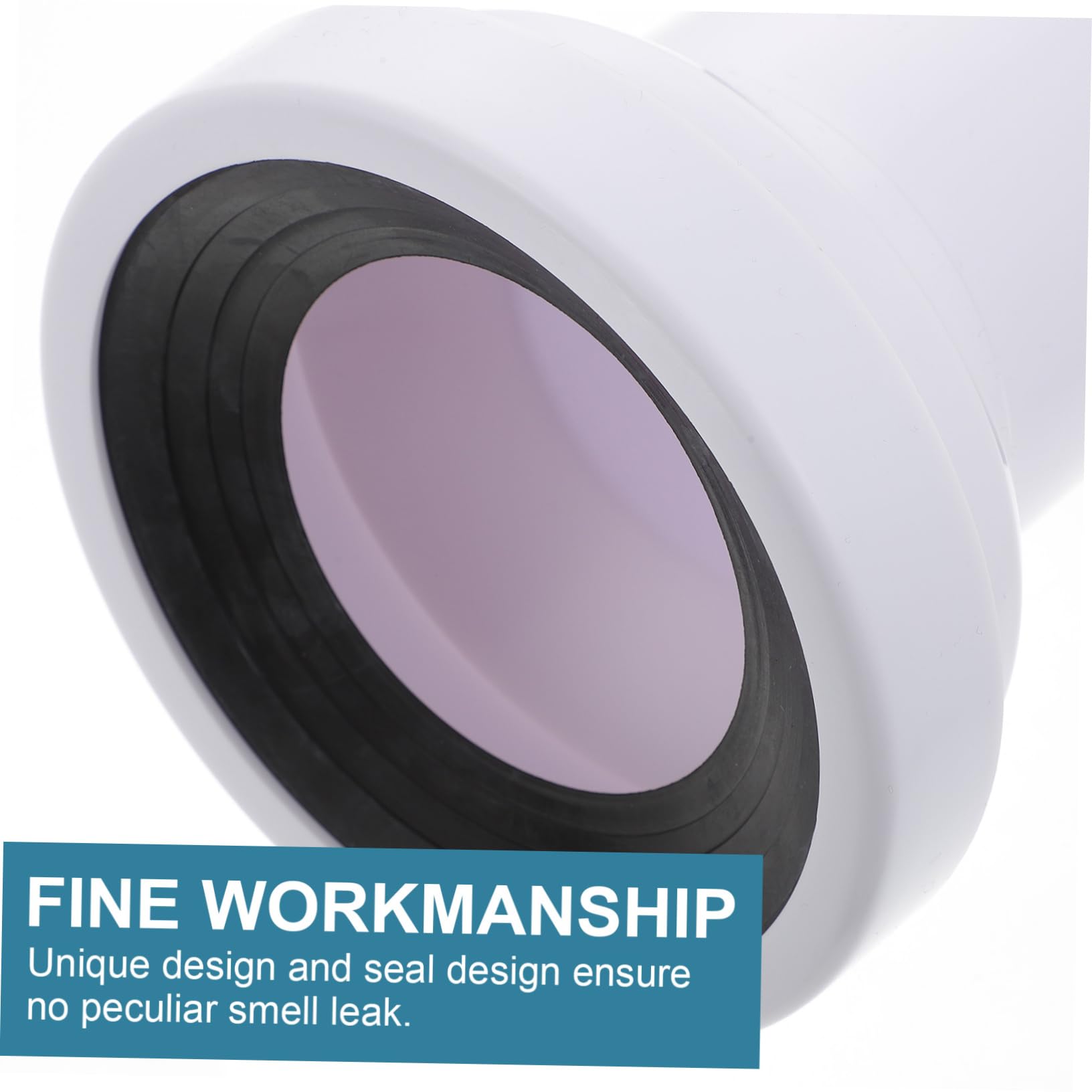 SHINEOFI 2 Pezzi Extension per Wc e Design Unico Antileakage Installazione Facile e Veloce Adatta per Sistemi Scarico Professionali e Ingegneria Alta e Durabilità