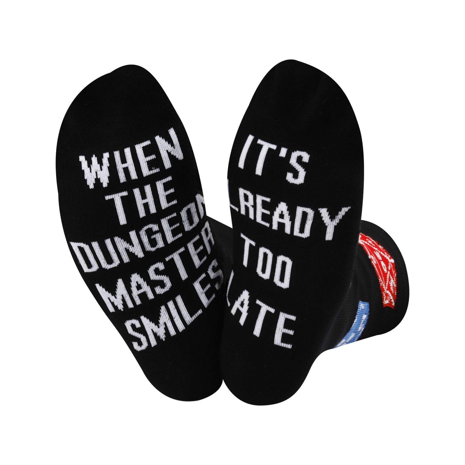 DMaster Socks When The DMaster Smiles It’s Already Too Late Socks RPG Gamer Gift
