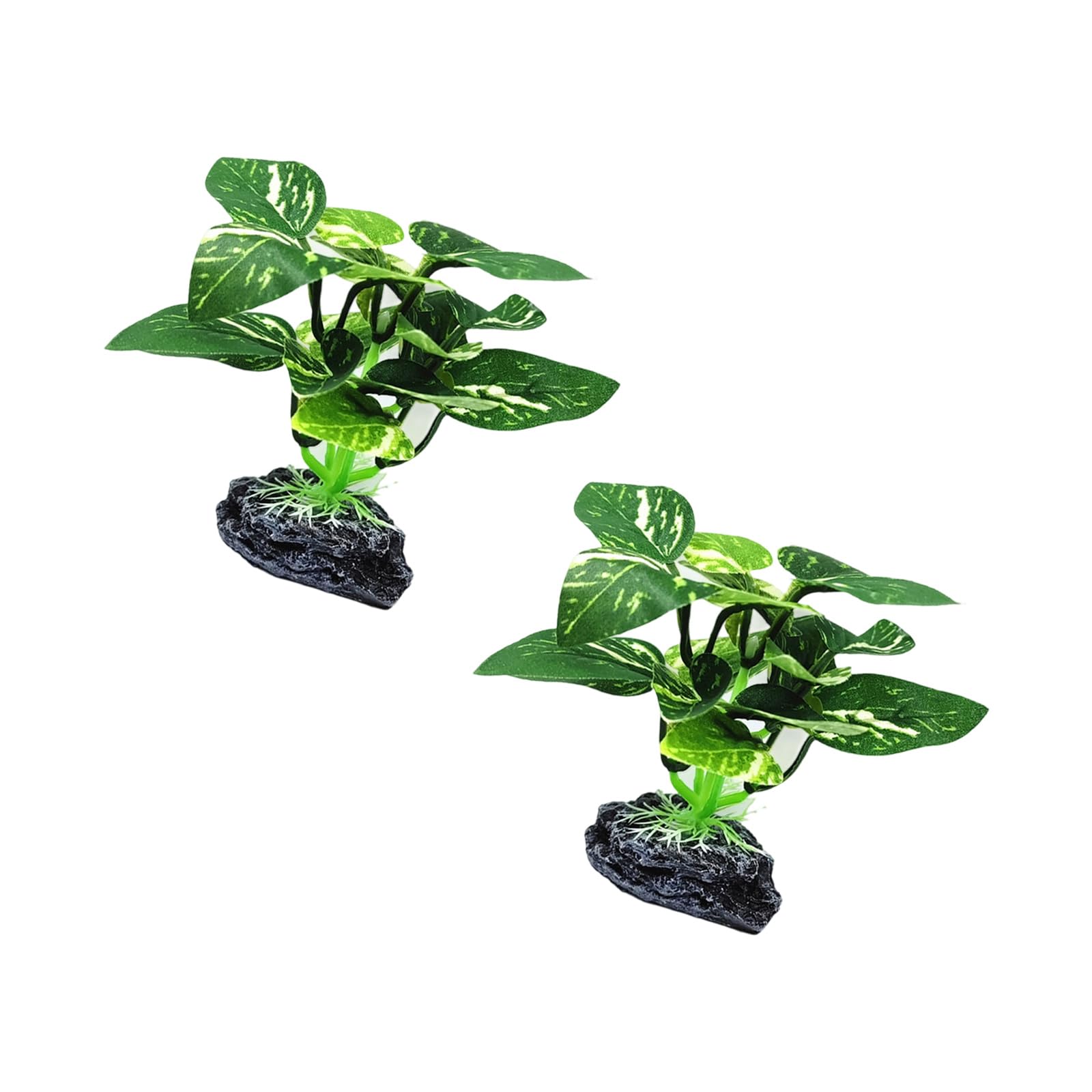 HDOYTXXM Aquariums Landscape Artificial Terrarium Shrimp Plant Statue Aquariums Habitat Decors Aquarium