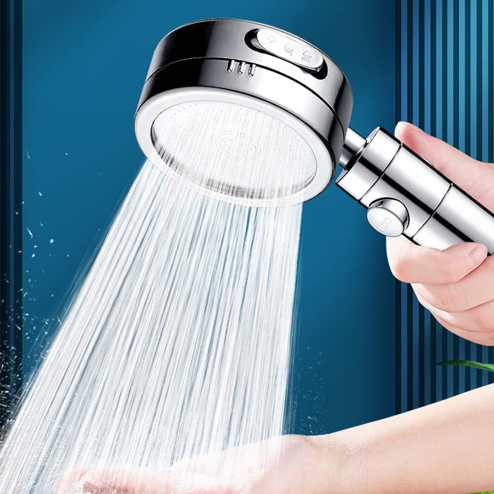 LONANEY Handheld Shower Head, Detachable Shower Head Vortex Shower Head