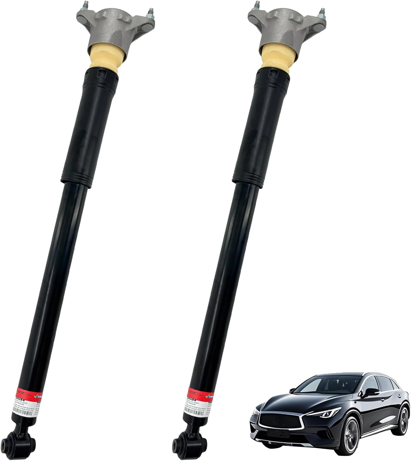 2PCS Rear Shocks Absorber Struts for Infiniti QX30 2017-2019, for Mercedes-Benz W156 GLA180 GLA200 GLA45 AMG 2014-2019, for Benz GLA250 2014-2020 56200-5DB0A A1563201531 A1563201031 Rear Shocks for Infiniti QX30 2017-2019