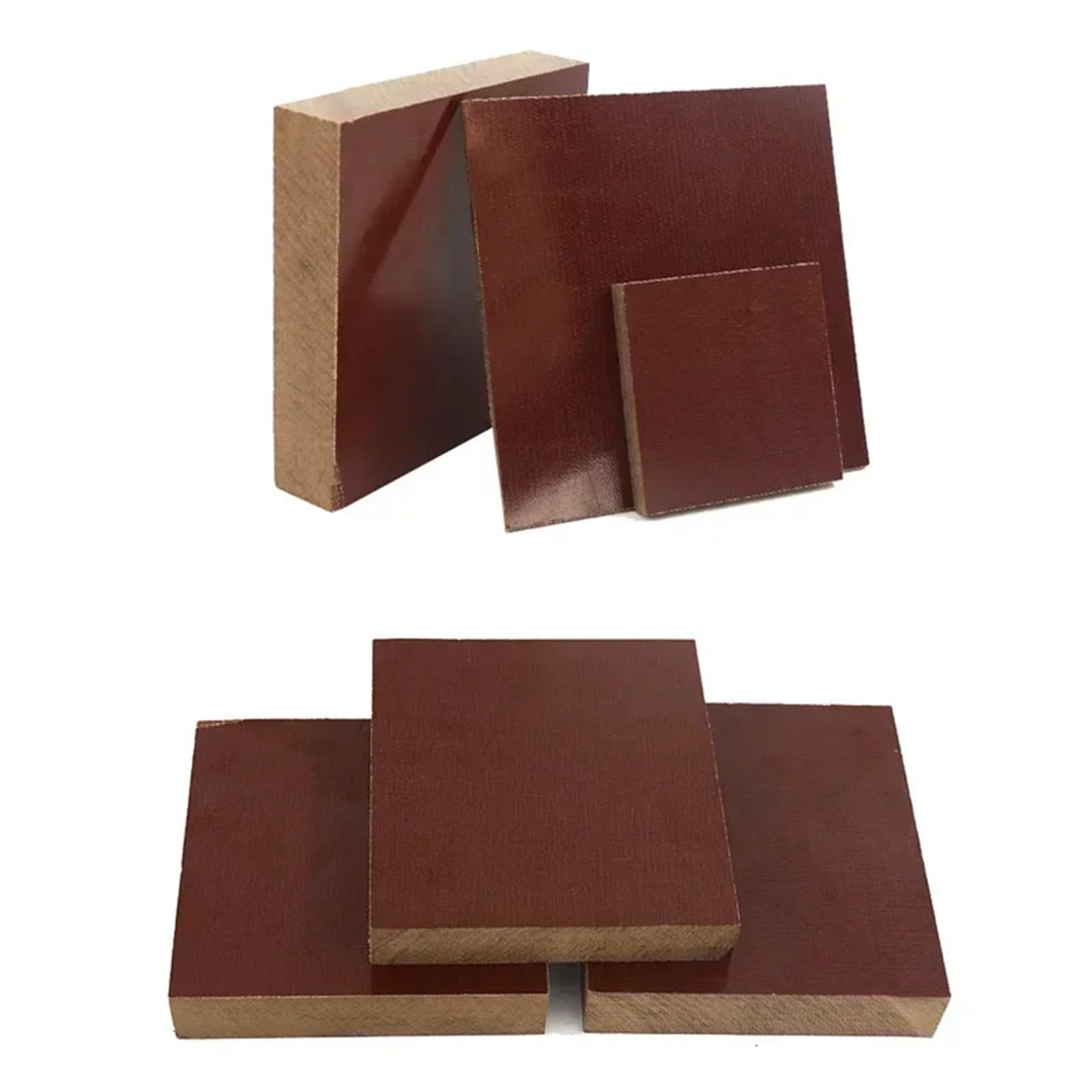 Láminas de baquelita fenólica, Grueso Laminado Resina fenólica de la Hoja del Aislamiento de la baquelita 2 a 50 milímetros(40x100x200mm 1pcs)