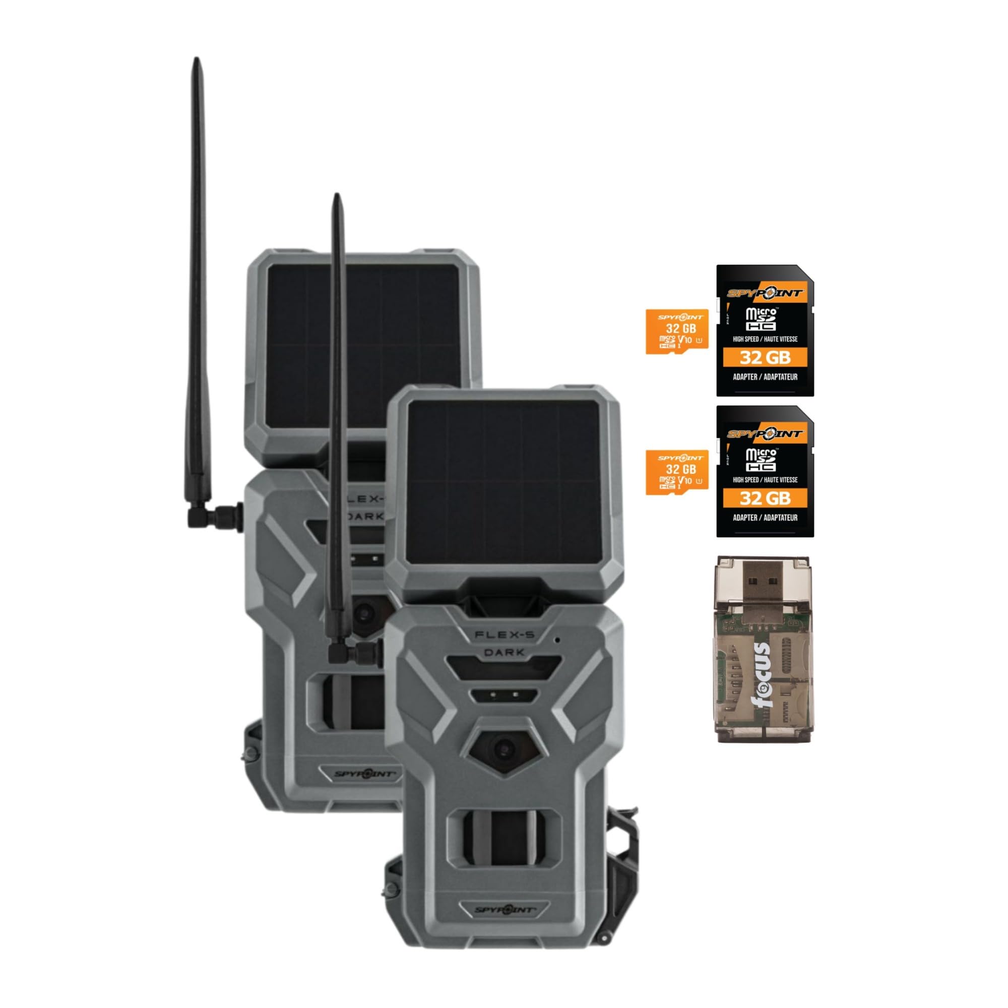Amazon.com: SPYPOINT Flex-S Dark Cellular Trail Camera with Solar