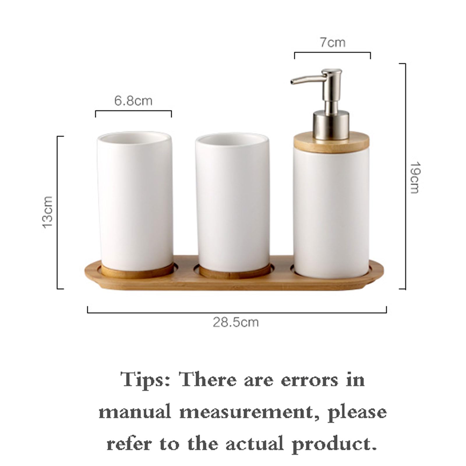 Set Accessori Bagno Ceramica,Set Bagno Accesori Completo,Ceramica Set di Accessori per Il Bagno,Home Set in Ceramica Accessori da Bagno,Kit Accessori da appoggio,per la casa e Il Bagno