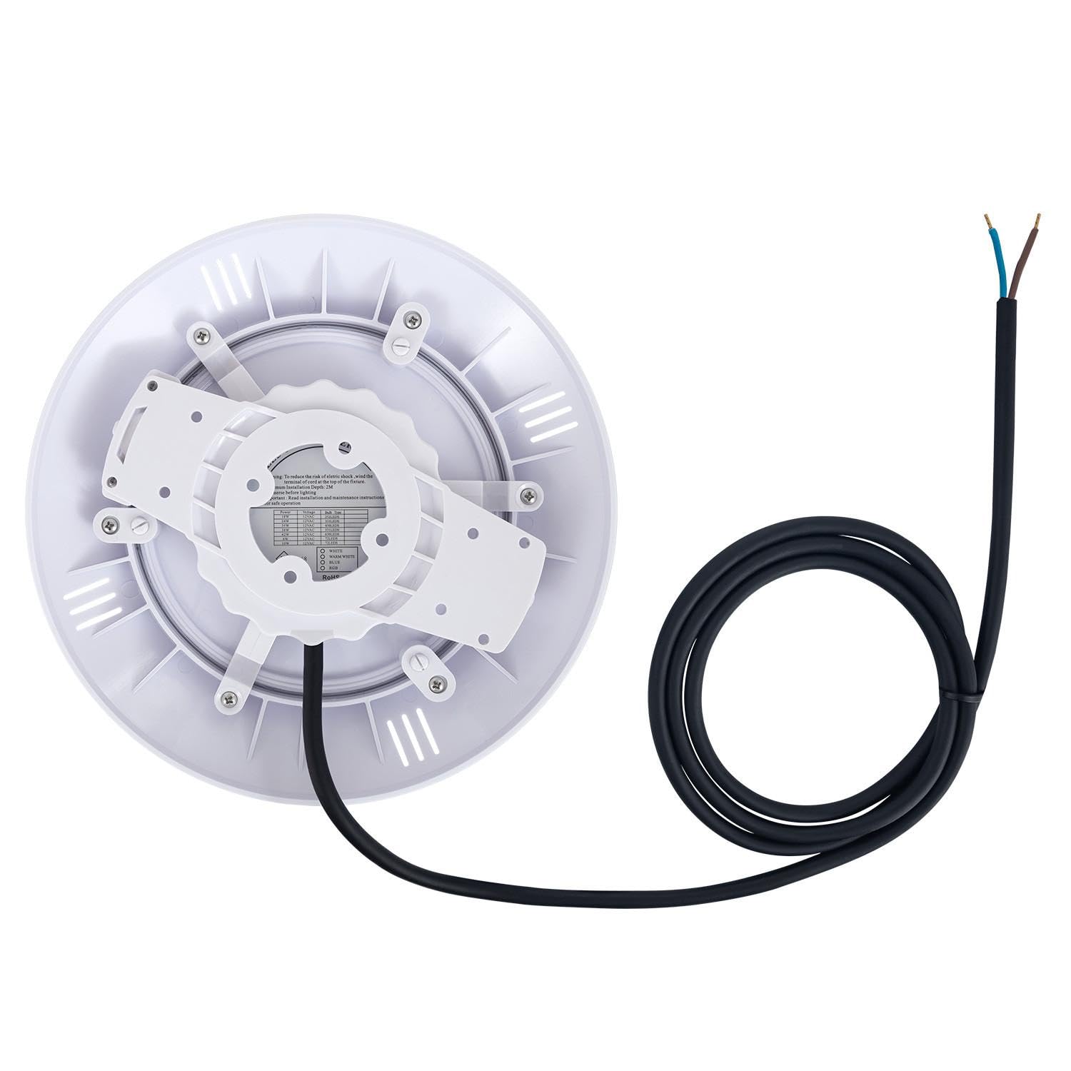 LEDKIA Foco Piscina Superficie LED Sumergible 12V AC/DC IP68 35W XtraPool 6