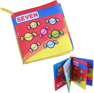 Toyvian Livro De Pano Para Bebês Livros Infantis Livros De Aprendizagem Infantil Livros De Pano Para Bebês Livro Do Livro Tridimensional