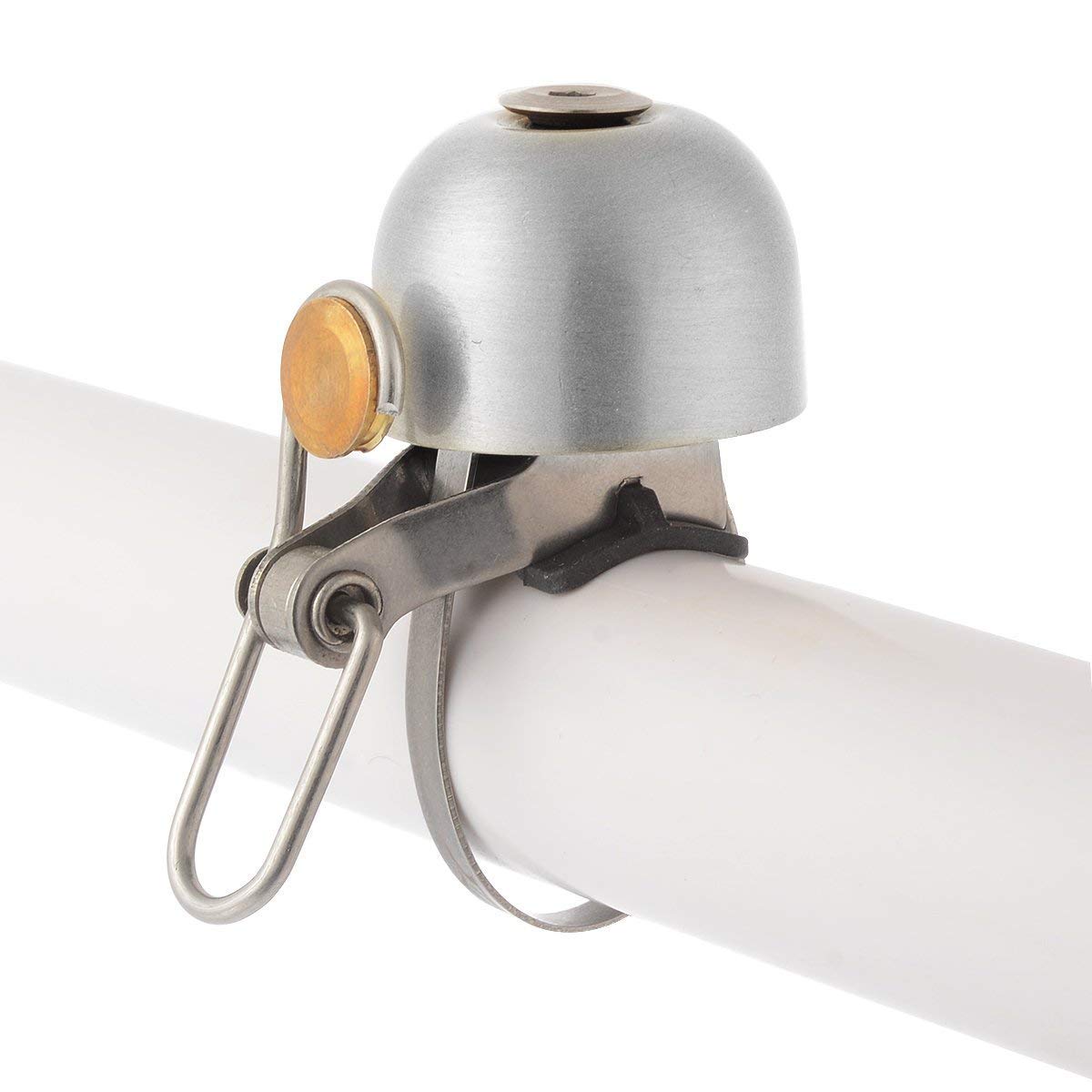 Sonnette De Vélo Vintage ROCKBROS – Cloche Forte En Alliage Cuivre – 2 Sons Différents – Pour Guidon 21-23 Mm – étanche Et Anti-rouille - 11