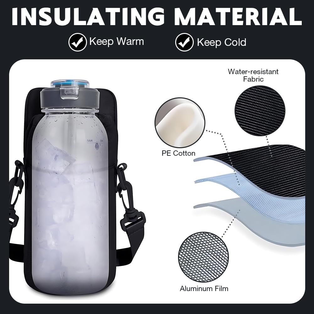 Borsa Magnetica Palestra, Accessori Palestra Portaborraccia con Tasche, Grande Capacità Porta Bottiglie Acqua Portatazze Magnetico per Bottiglia Cellulare Fitness Sport