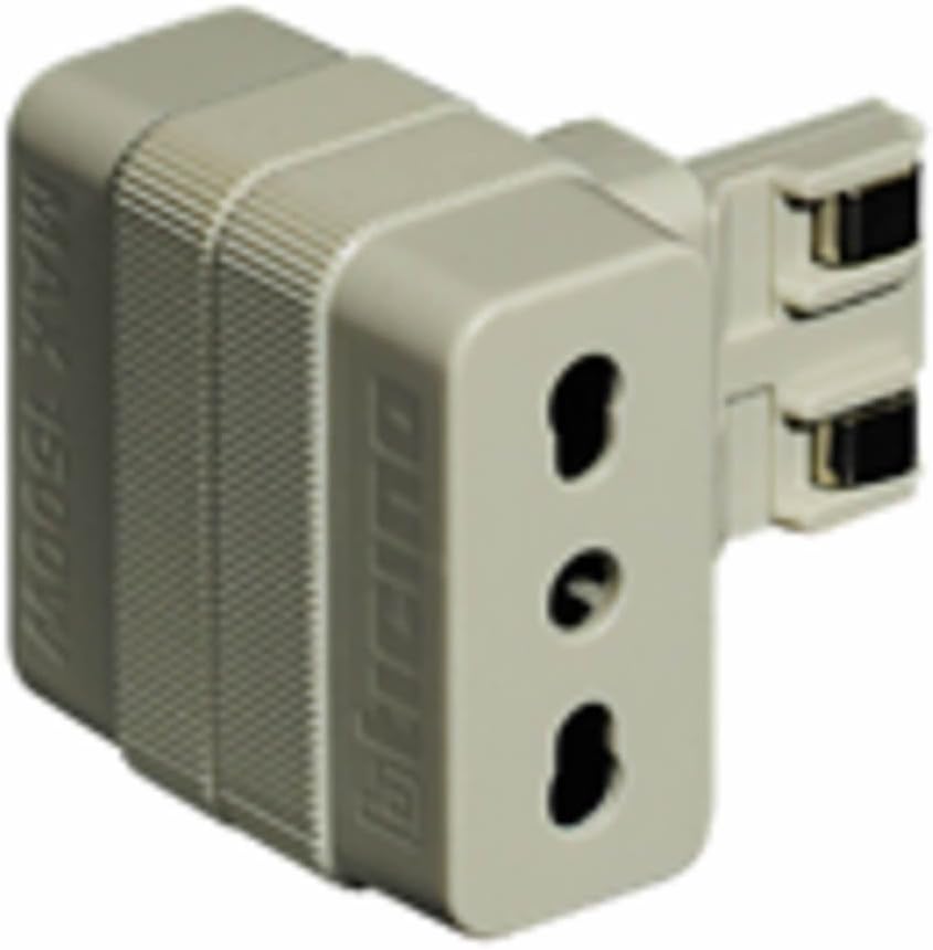 Spina Volante BTICINO 2300NN - 2P+T 16A Irreversibile, Colore Bianco - Foto 3