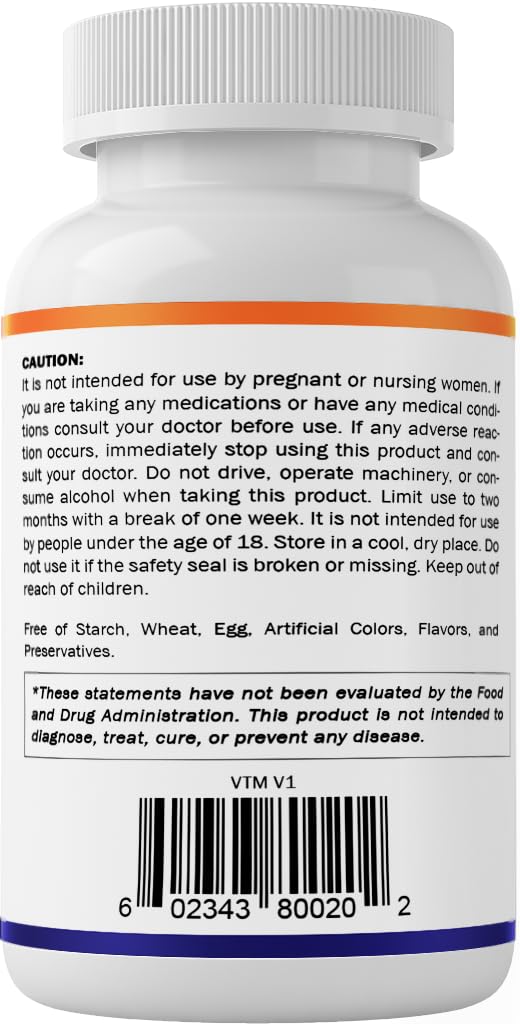 Vitamatic Melatonin 20 mg Fast Dissolve Tablets, 120 Count, Made in USA — Amazon image 9
