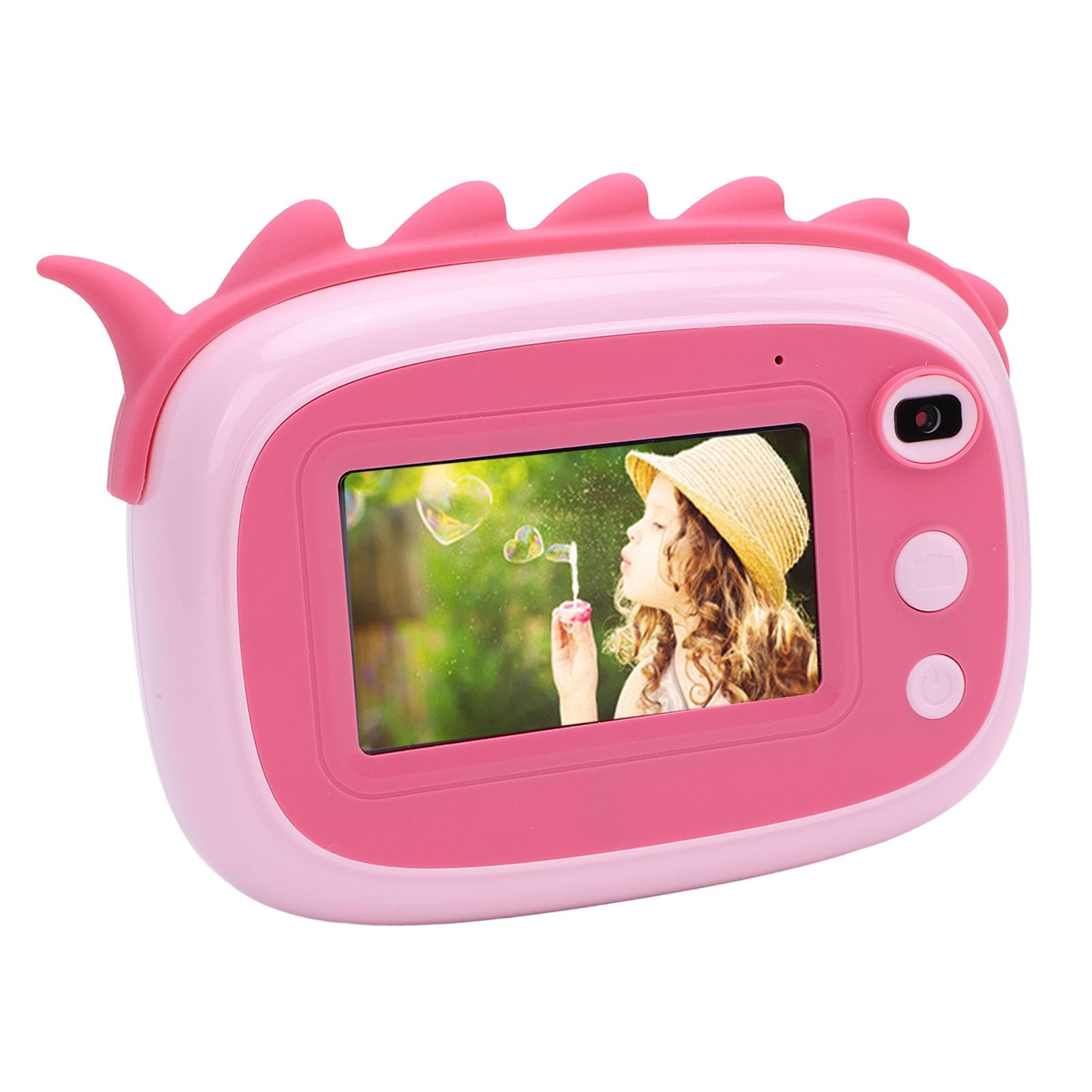 Digital Camera with 3 Inch, Front Rear Dual Lens 48MP 1080P Video Inkless Printing, Fun Frame, Timer Function (Roseate)-picture-39
