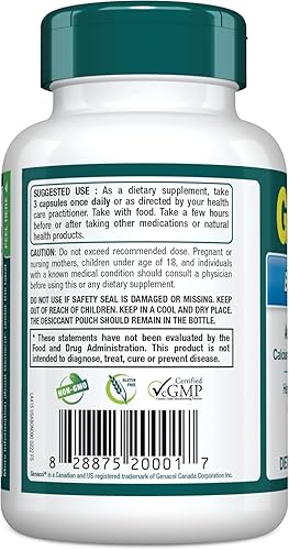 Miniatura 3 de Genacol Huesos y articulaciones: calcio, vitamina D3, boro y colágeno ultrahidrolizado, suplemento de salud, apoya la fuerza ósea, 90 cápsulas