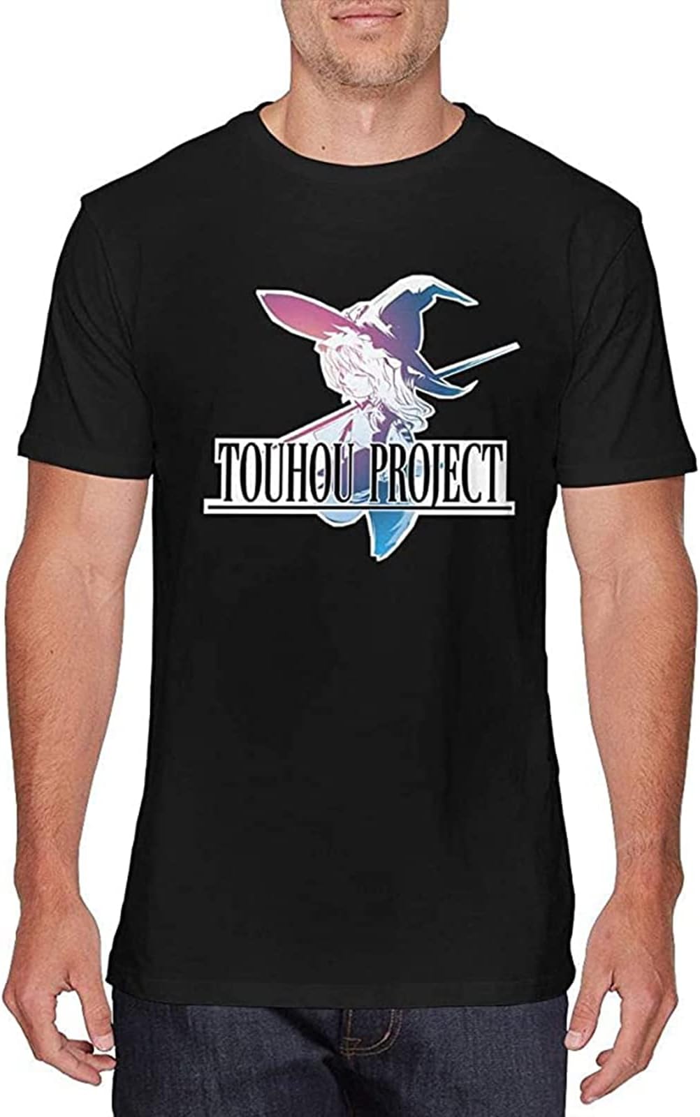 Touhou Project T-Shirt Black Mens Tees