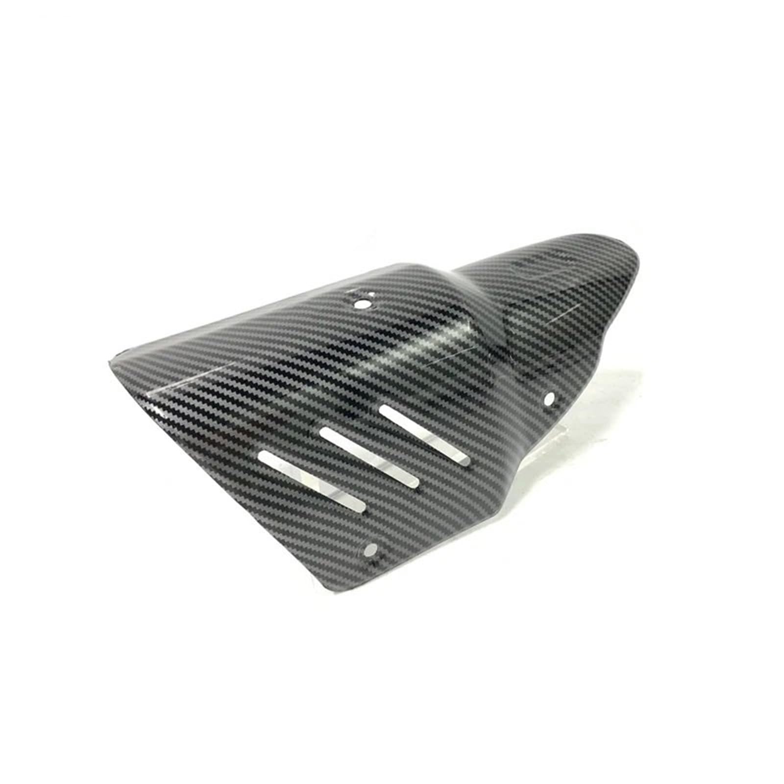 Motorcycle exhaust cover Protection thermique d'échappement de moto, Convient pour pour Yamaha MT03 R3 R6, en fibre carbone véritable, anti-brûlure