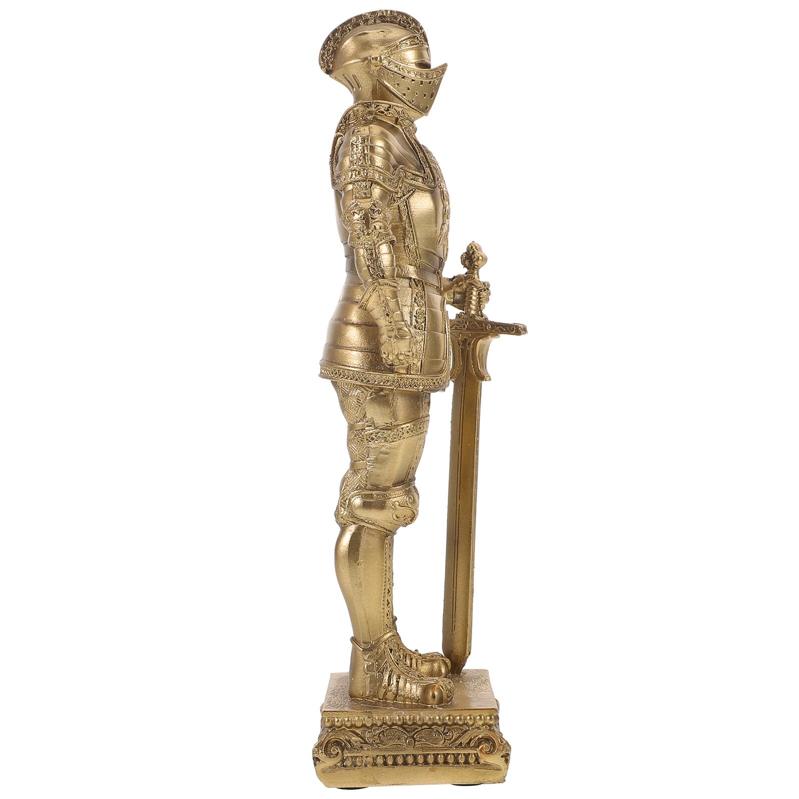 Statue médiévale compacte pour salle de bain et salon, figurine NUOBESTY en résine