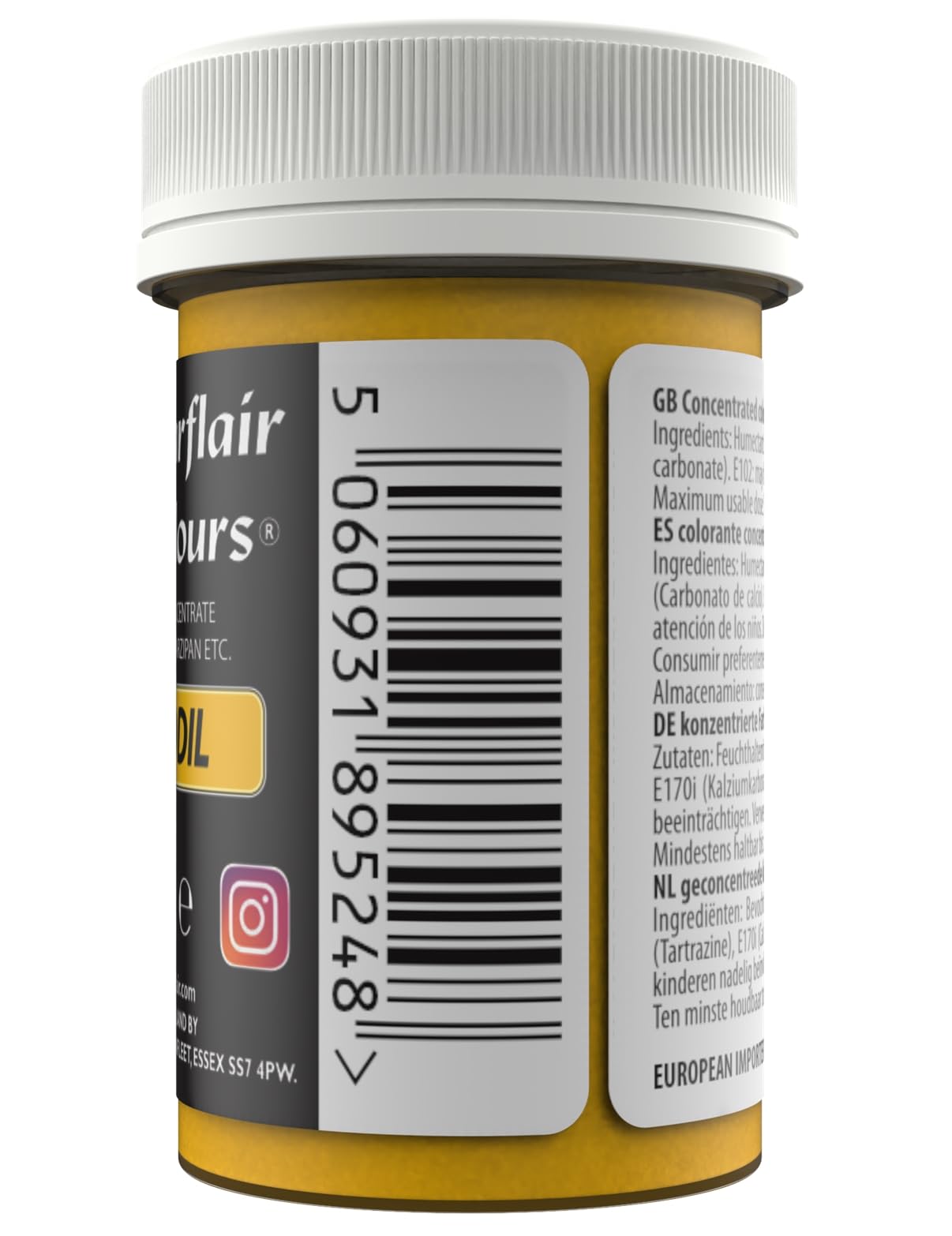 Sugarflair Food Colouring Paste White, Pastel Highly Bahrain