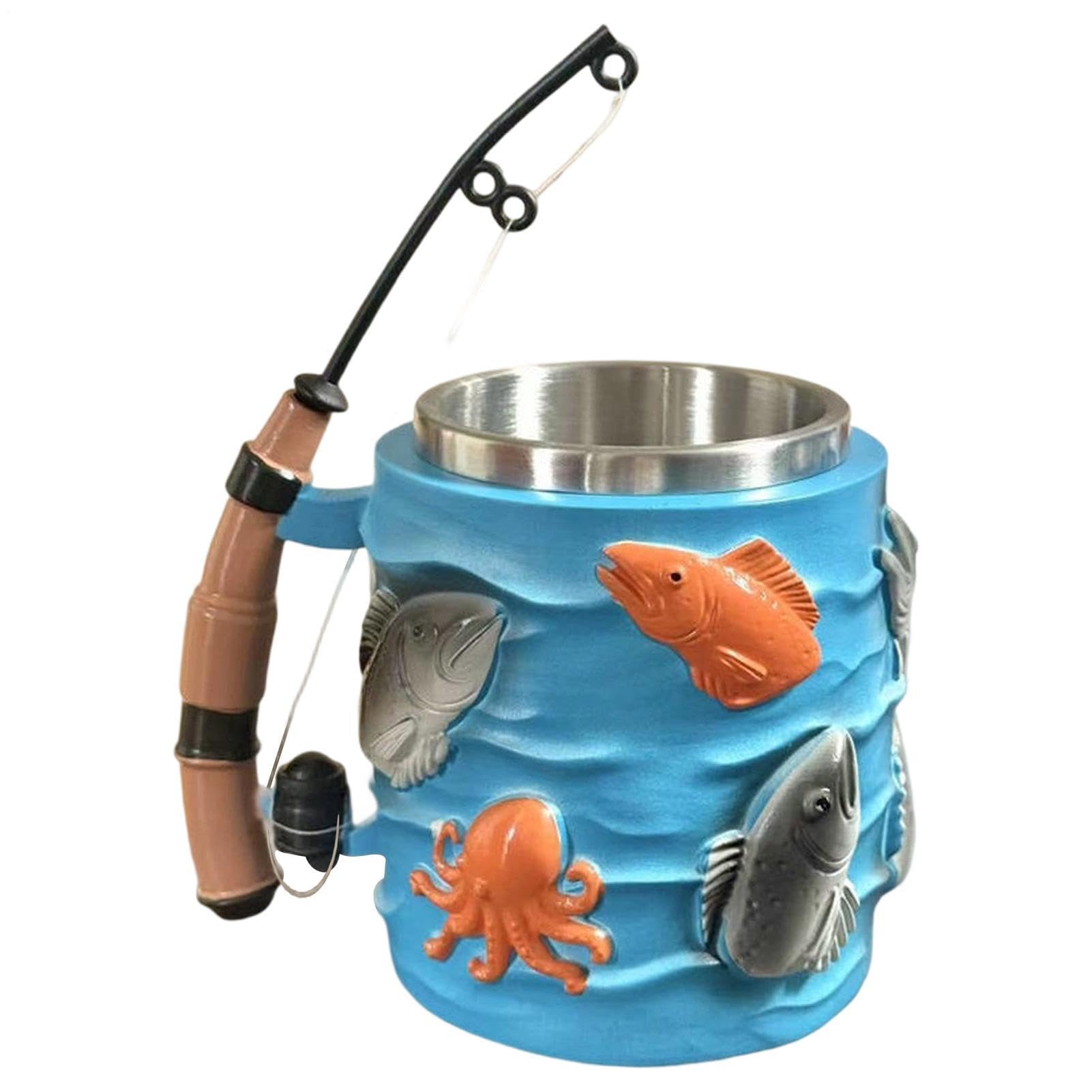 Gobelet de pêche 3D pour savourer votre café matinal ou un chocolat chaud en cuisine