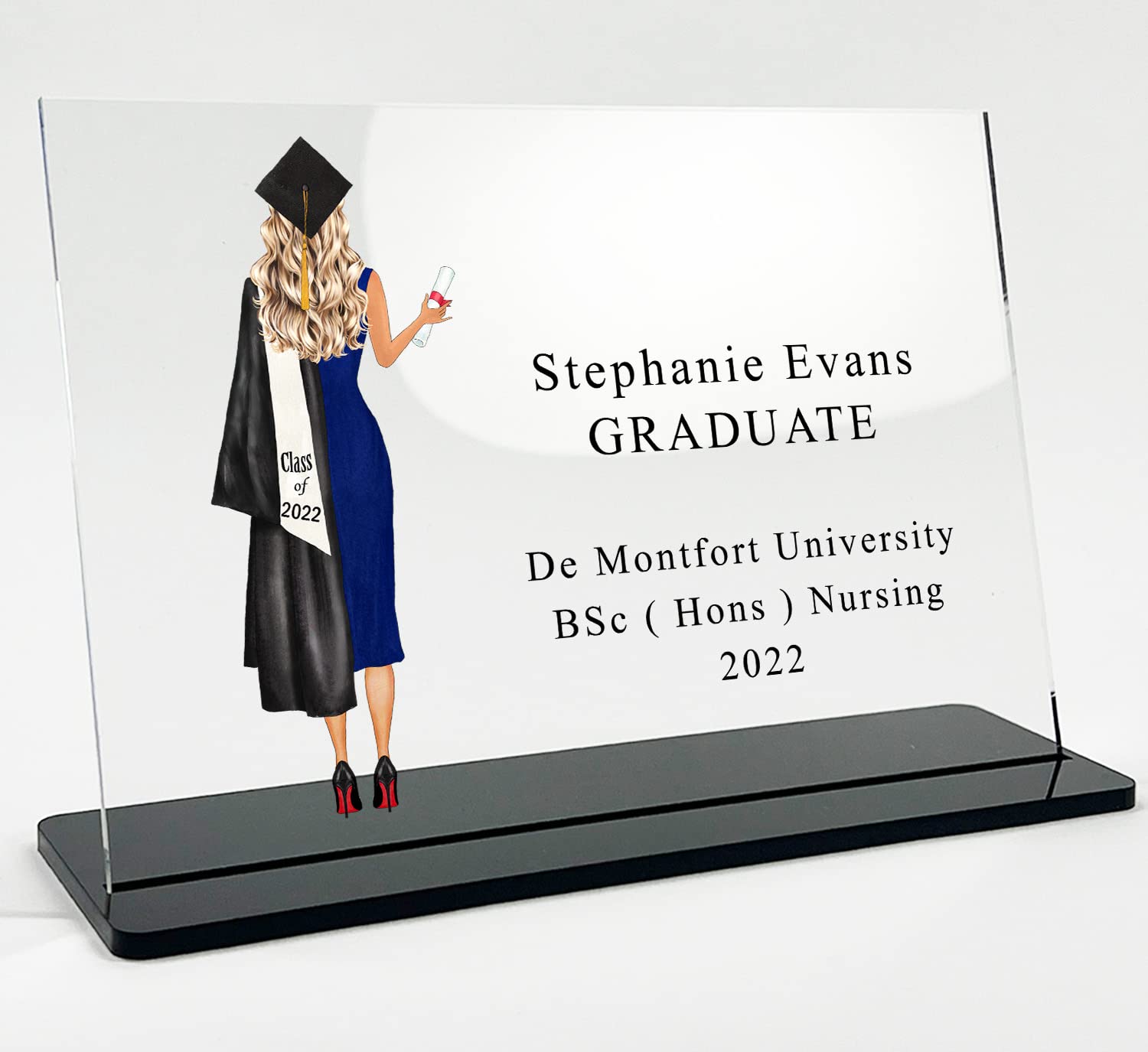 Personalised Gifts | Graduation Gifts for Her | Graduation Presents | Proud of You Gifts | Nurse Gifts | Graduation Gift for Daughter, Grandaughter, or Friend | Available in A5 or 5"x7"