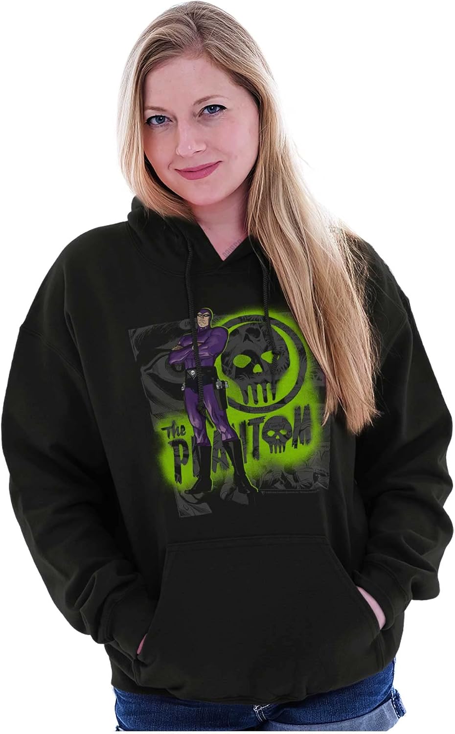 Brisco Brands the Phantom Skull Cave Comic Book Hoodie Sweatshirt Women Men