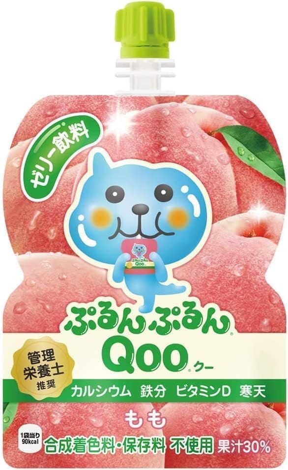 Amazon.co.jp: ぷるんぷるんQoo アソート5種セット もも マスカット