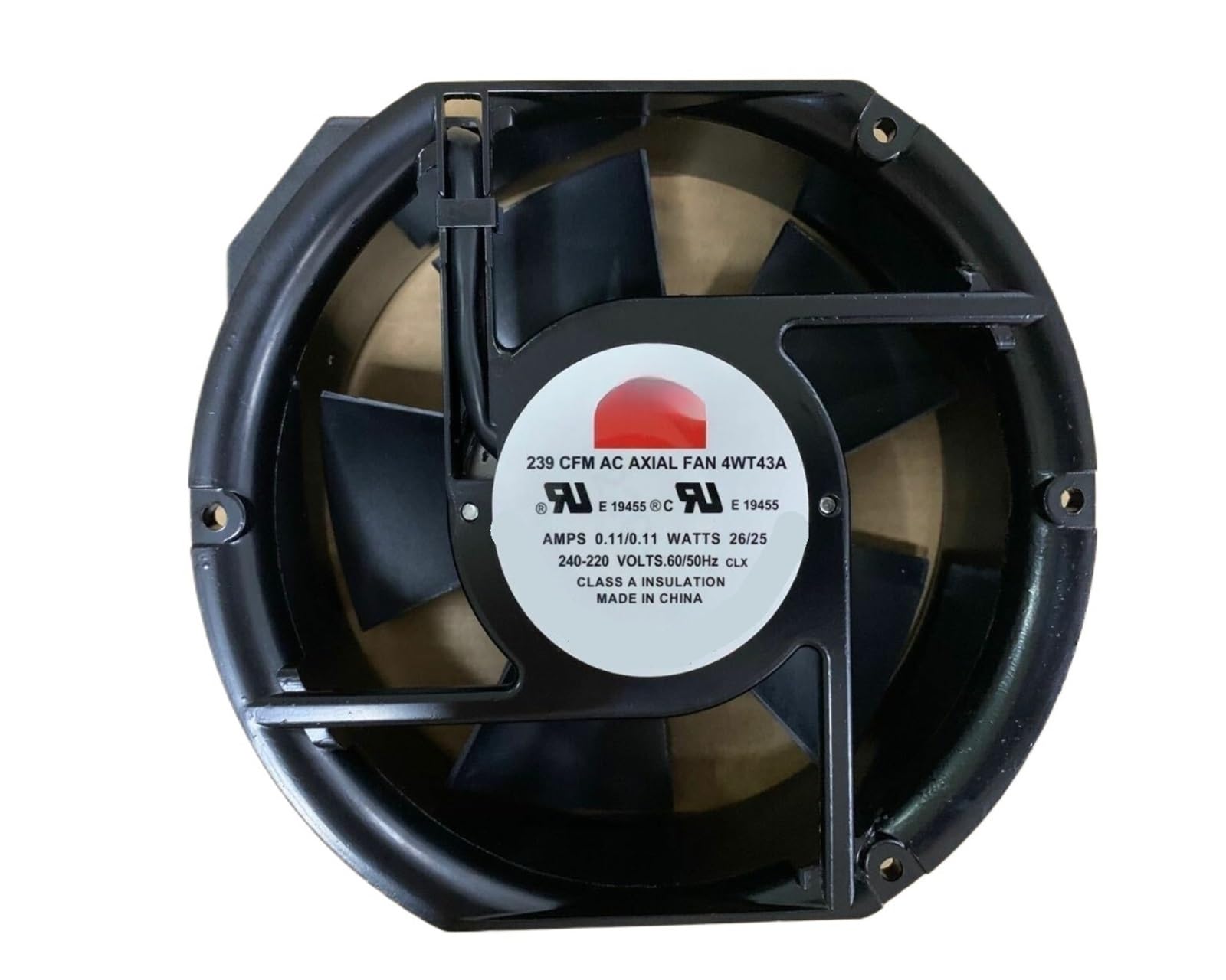 Ventilateur de refroidissement 239 AC Fan résistant pour remplacer extracteur de chaleur en panne