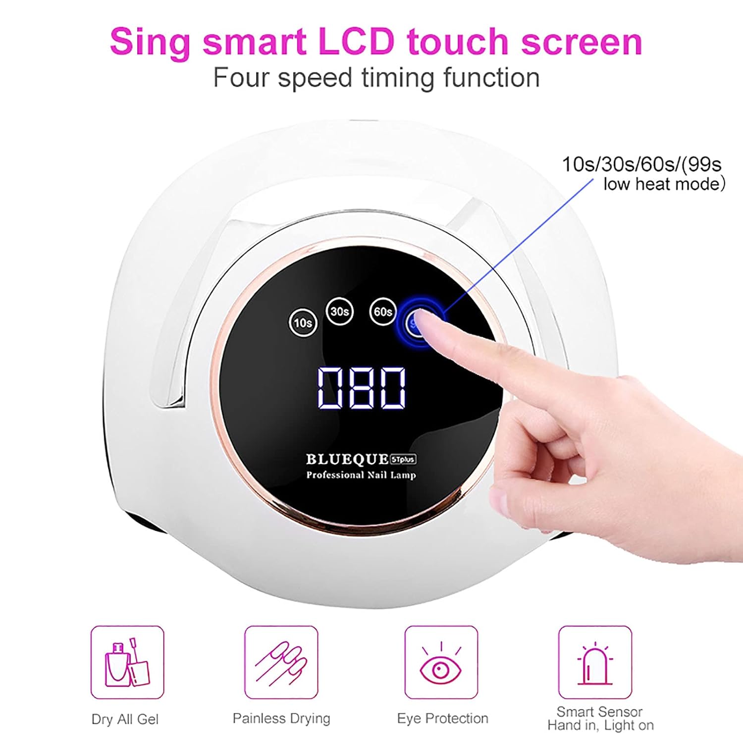 PENNY73 Lâmpada portátil para unhas de 180 W, secador de gel, lâmpada UV profissional com sensor inteligente e ferramenta de manicure com temporizador em promoção! Veja a oferta e mais achadinhos de Cabines UV/LED 2 Hoje é o melhor dia para comprar PENNY73 Lâmpada portátil para unhas de 180 W, secador de gel, lâmpada UV profissional com sensor inteligente e ferramenta de manicure com temporizador com aquele preço maroto! Promoção! Aproveite a oferta! 2