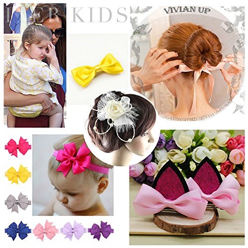 Double Face Satin Ribbon 1" Wide X 20 Yards For Party Wedding Home Decoration Handmade Craft (012 Silver Grey) #TOP4