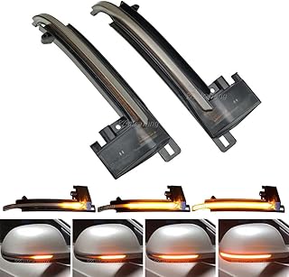 migliori specchi retrovisori per moto con indicatori di direzione a LED per custom bobber