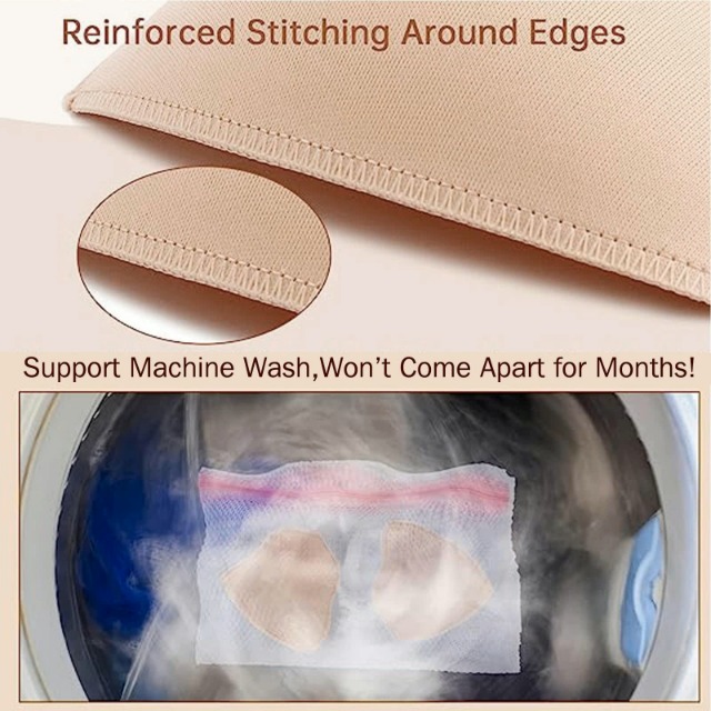 3 Paia Inserti Reggiseno - Coppette Estraibili Per Seno Più Pieno - Foto 10