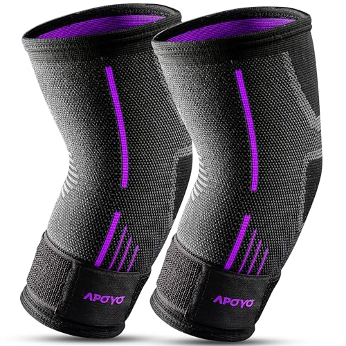 Image of APOYO Tennis Elbow Brace for Women & Men, Workout and Everyday Use (Large)