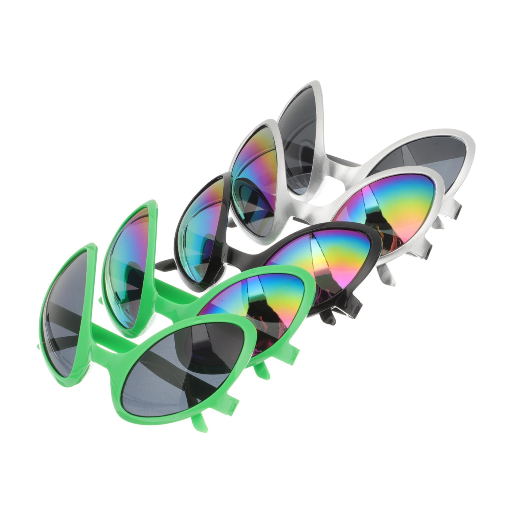 LIFKOME 5piezas Gafas De Sol De Fiesta Divertidas y Resistentes Unidades Gafas De Verano Geniales Para Fiestas y Cumpleaños