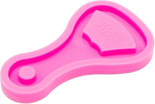 Miniatura 4 de Llavero de alas de ángel, molde de silicona para hacer helado, pudín, decoración de cupcakes, postres, fondant, pasta de goma, gelatina, golosinas,