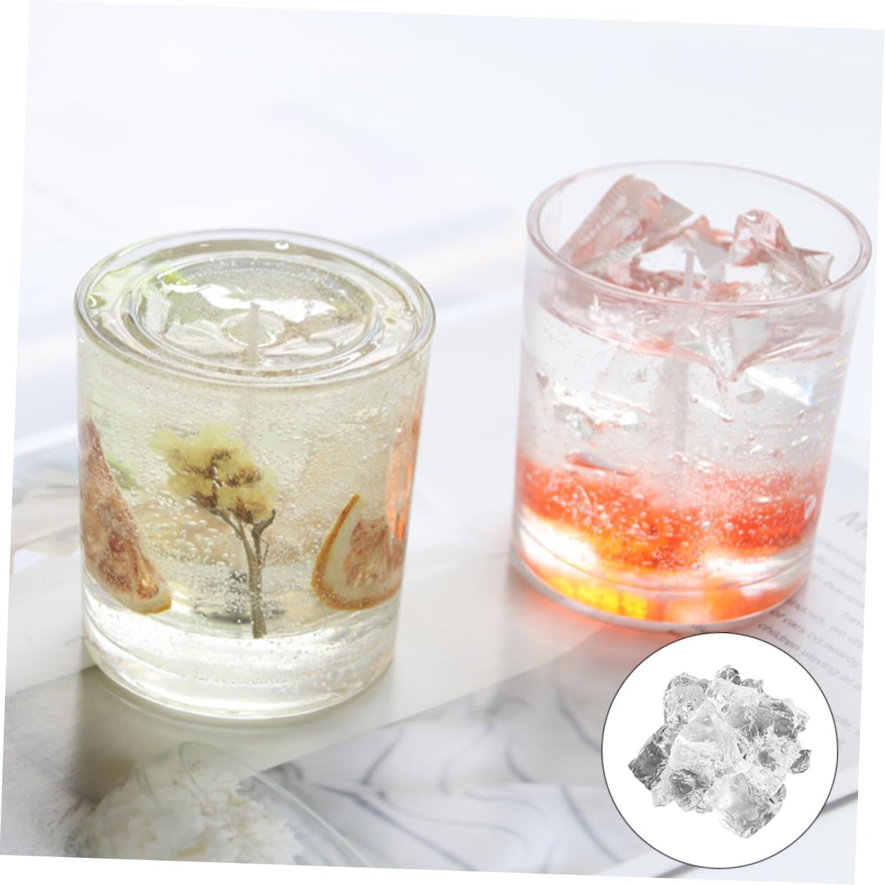 Crystal Candle Wax for Children DIY Crafts 500g Bag