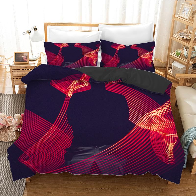 Funda nórdica cama 90 microfibra 155x220 roja textil infantil con almohada