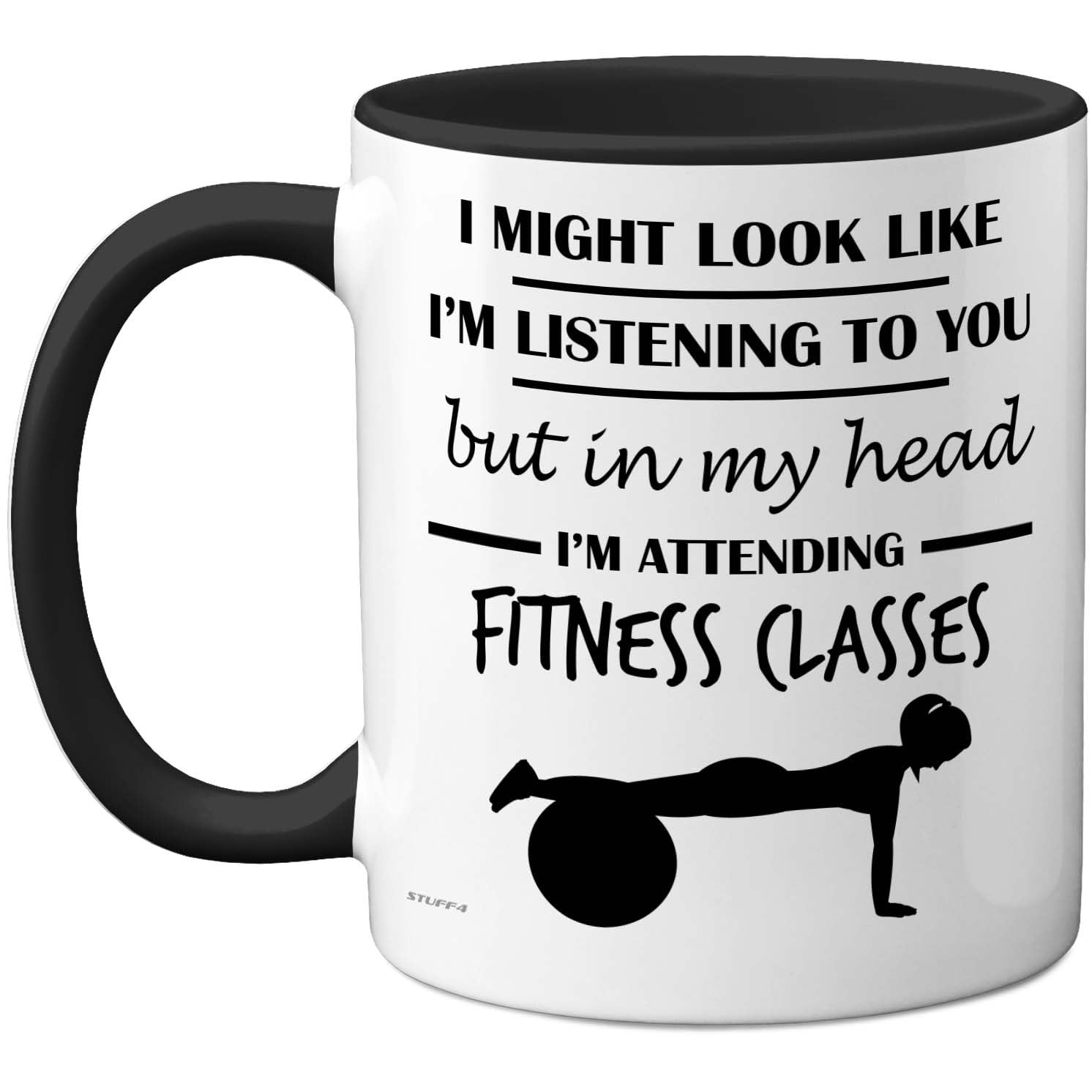 Stuff4 Fitness Class, in My Head Mug