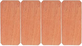 SAFIGLE 4Pcs Spanish Cedar Chips for Cigar Humidor - 7.87X3.54 Inch Cedar Dividers for Humidor Box Moisture Absorbing Wood for Cigar Storage and Aging