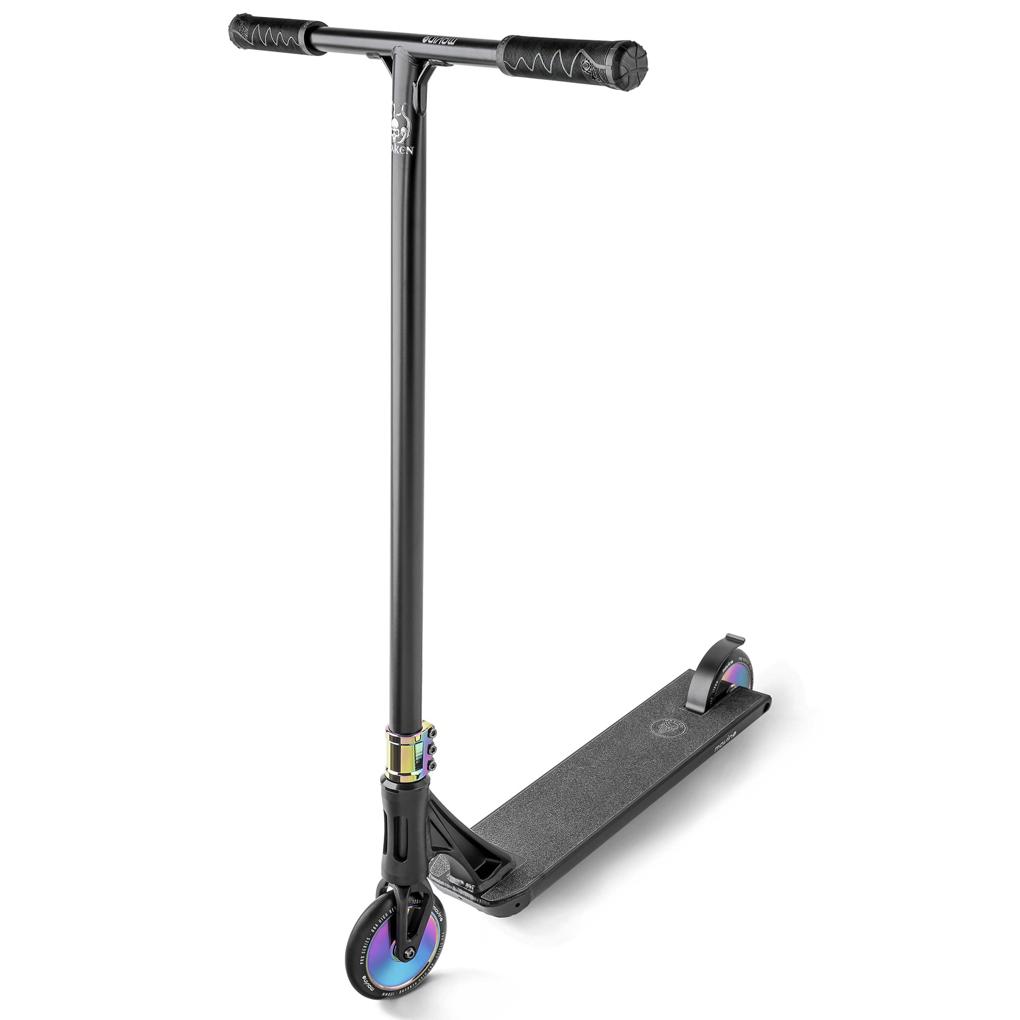 Movino Kraken Street Stunt Scooter Professionale | Monopattino Professionale | IHC | con ABEC 9 | Kickscooter con Ruota da 120 mm | Pedana in Alluminio 6061 | Peso 4,2 kg