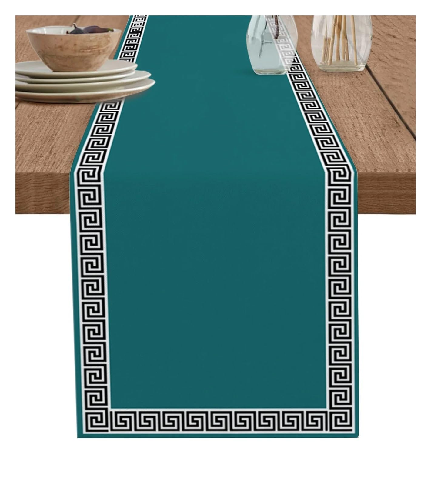 Table Runner Table Runner Simple Pattern Decoration Home Decor Dinner(WXF06611,33 x 229cm)