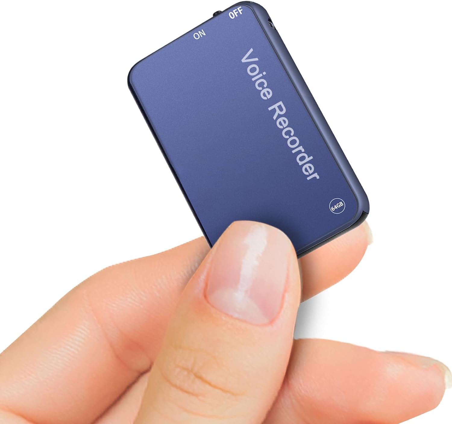 3 Days Backup Voice Activated Recorder, 64GB Voice Recorder, Digital Audio Recorder One Button Recording for Lectures, Meetings, Interviews