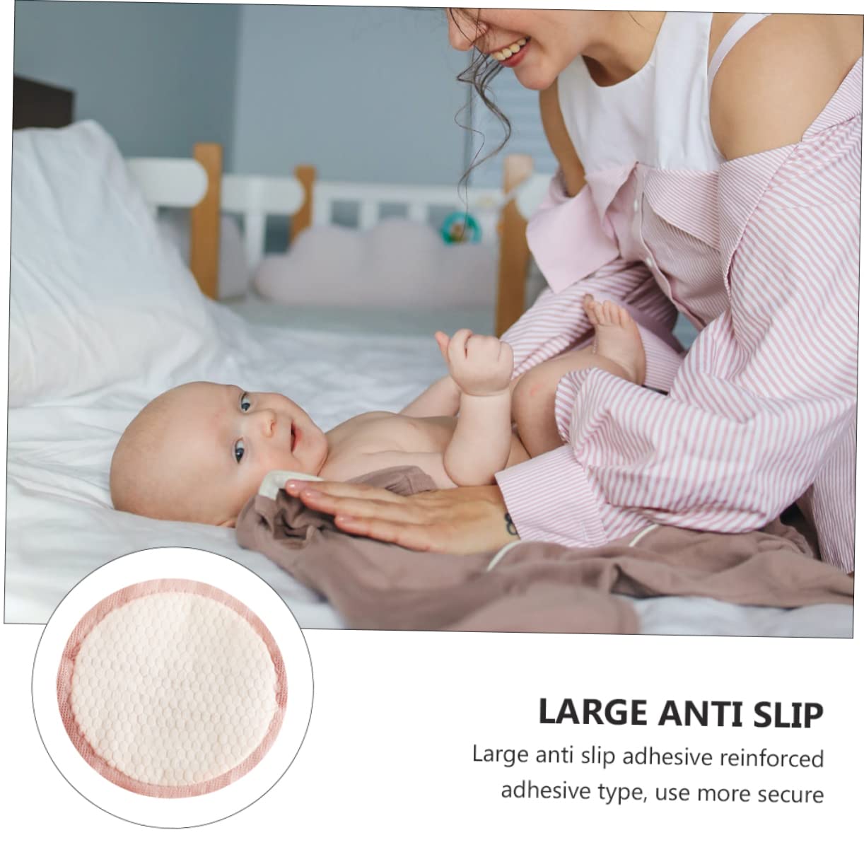 VICASKY Breast Pads 24 Pack Disposable Breastfeeding Pads Leak Proof Feeding Sulies Non-Woven Nursing Pads for Breast Milk