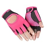 Biking Gloves Kids Boys Girls Cycling Exercise Half Finger Fingerless Gloves Child Motor Bike Riding Anti-Slip Weight Lifting Bikes Workout Climbing Bicycle Glove Gym Skate Glove