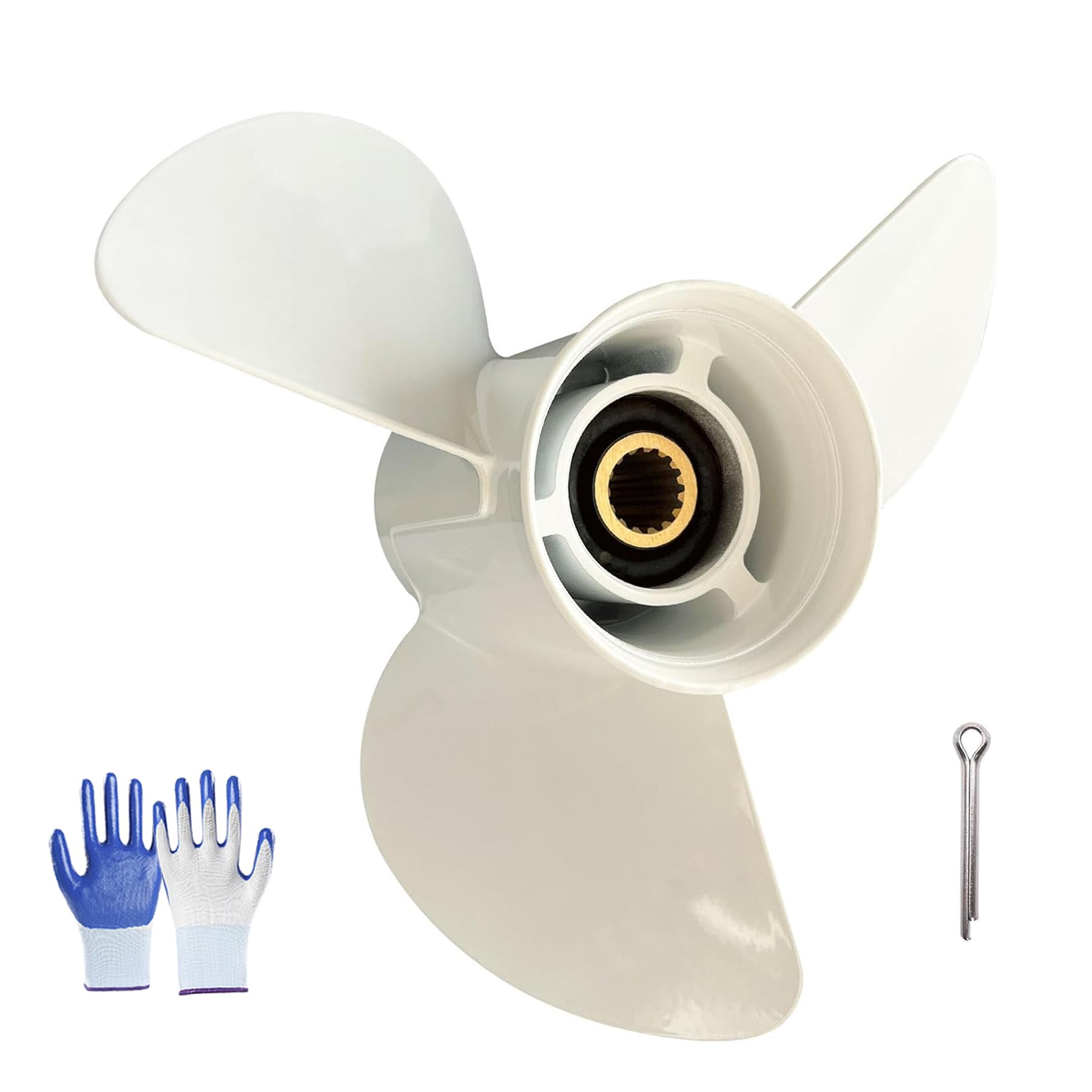 Outboard Propeller Boat Propeller for Yamaha 13x19 13 1/4x17 13 5/8x13 13 1/2x15,50HP60HP70HP75HP 80HP85HP90HP100HP115HP130HP Propeller for Yamaha