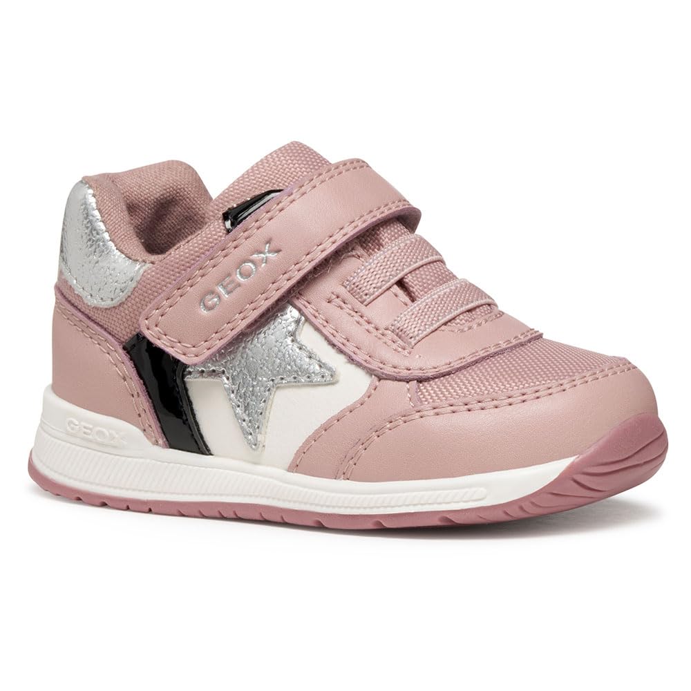 Geox B Rishon Girl, First Walker Shoe Bebé-Niñas