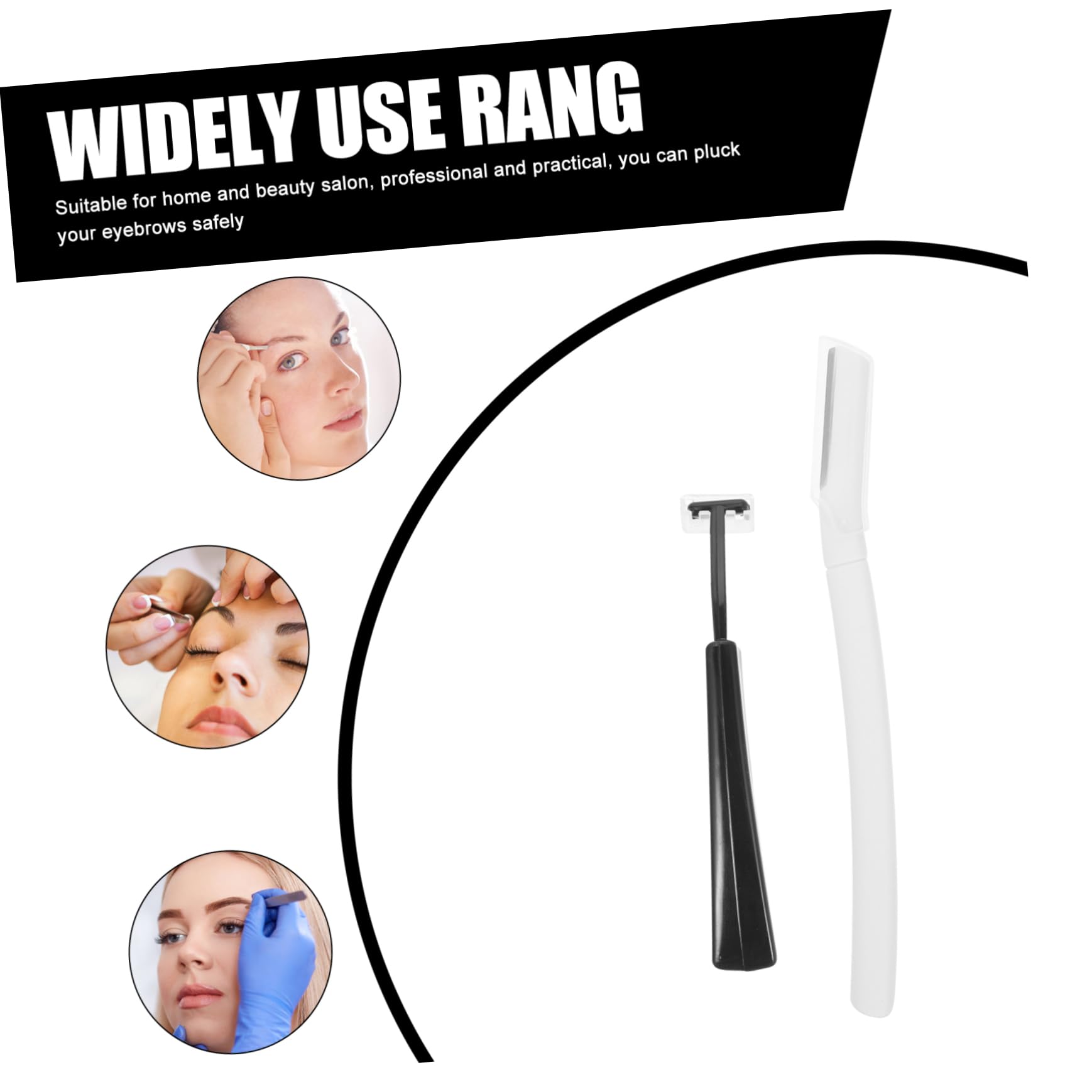 FOMIYES 16 Sätze Tragbarer Augenbrauentrimmer Anzüge für Männer Augenbrauenblätter brow trimmer brow tool Trimmer für Männer Rasierer Gesichtshaarschneider Augenbrauenformwerkzeug bilden