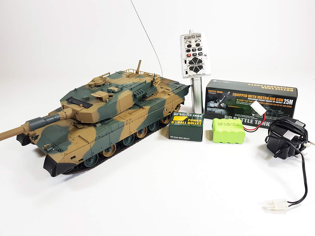 Heng Long 1/24 Japan Type 90 Airsoft Panzer Battle Tank 2.4Ghz Remote